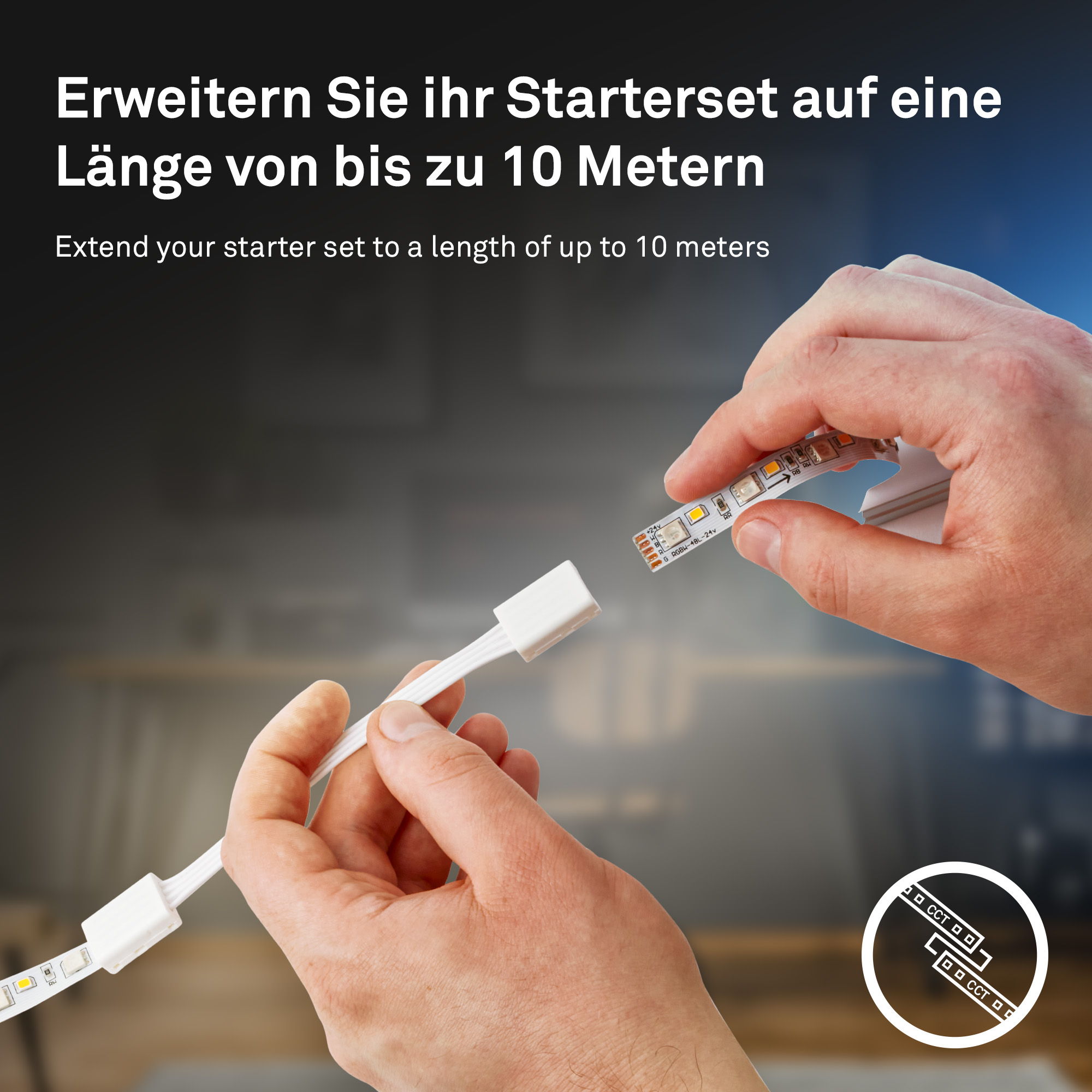 LED-Band 'Pimp Your Stripe' Ergänzungs-Set 4 m