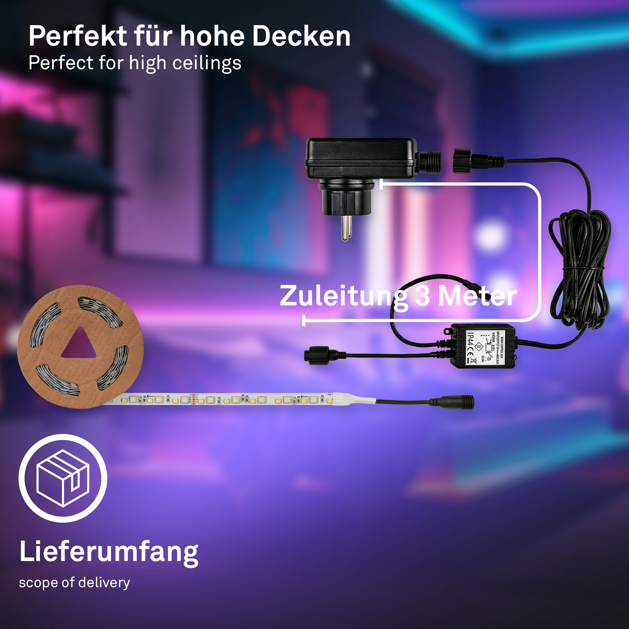 LED-Band 'Pimp Your Stripe' Starter-Set 2 m