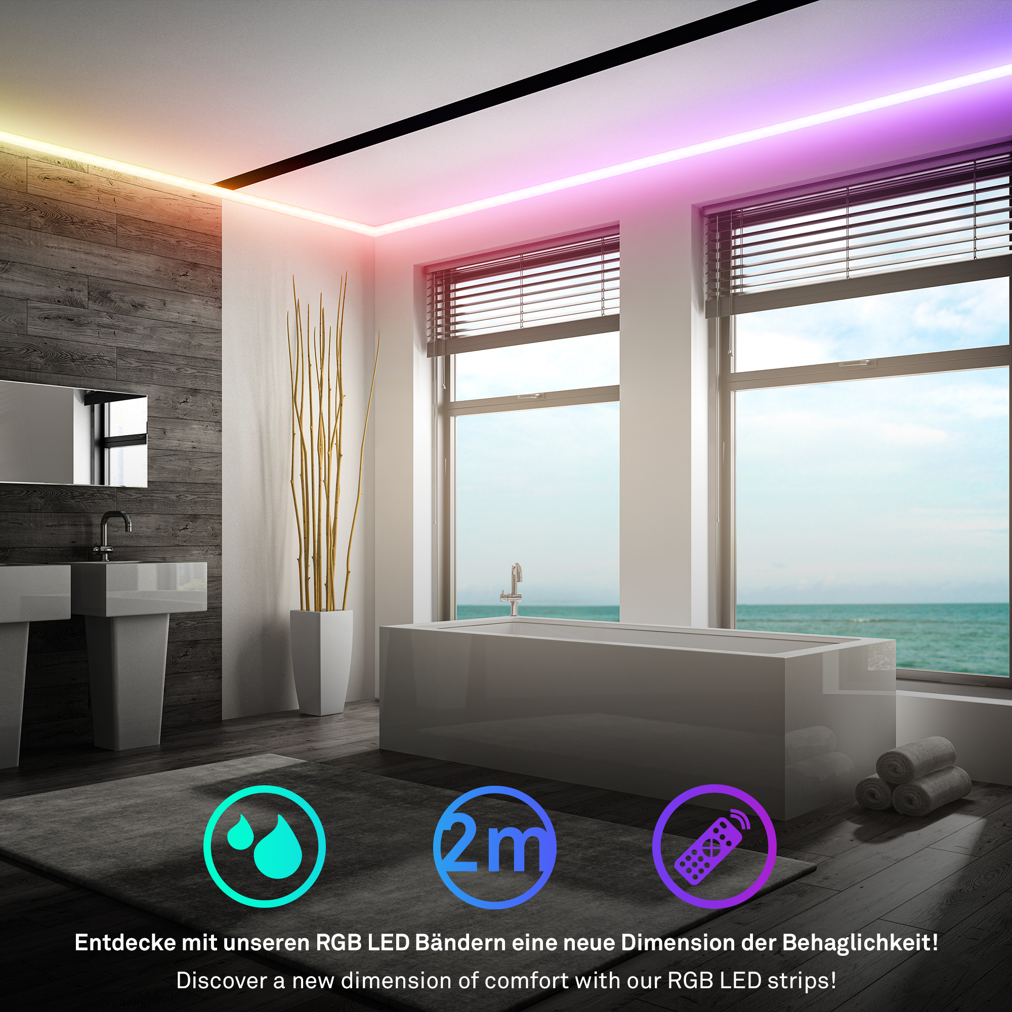 LED-Band 'Pimp Your Stripe' Starter-Set 2 m