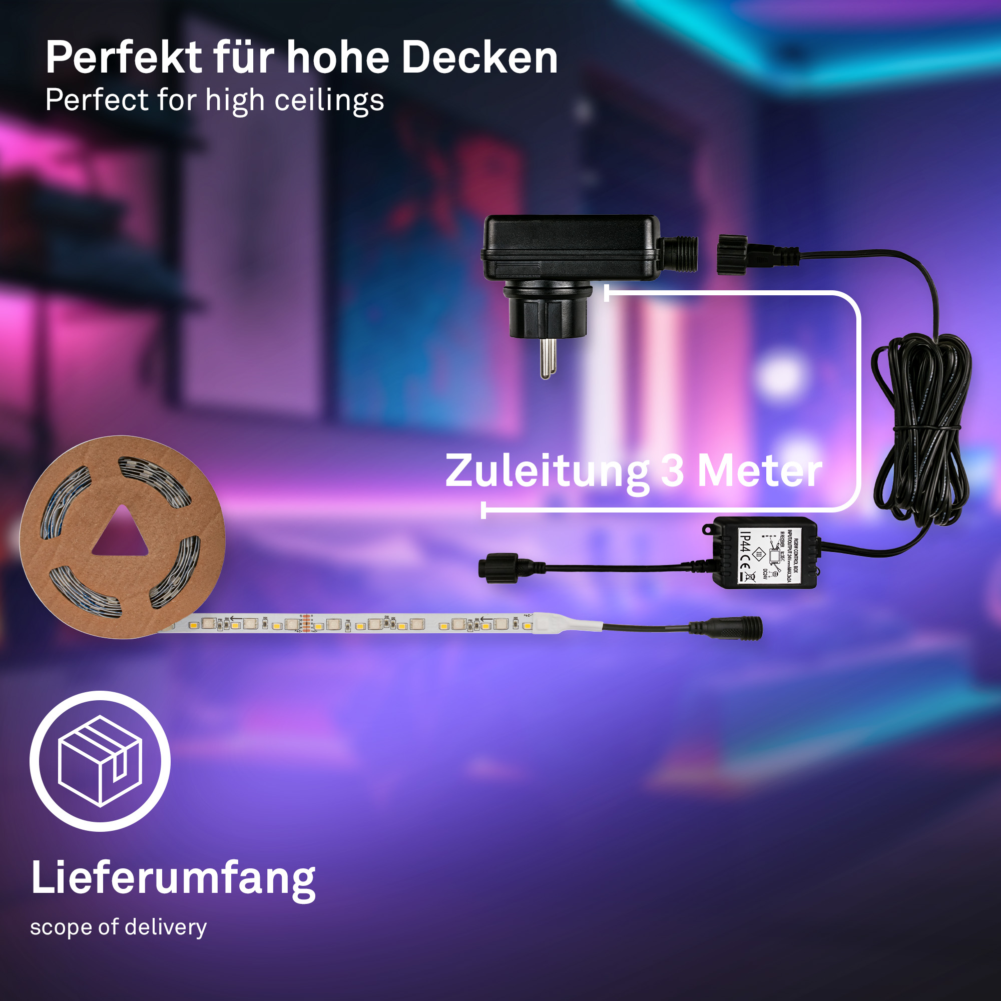 LED-Band 'Pimp Your Stripe' Starter-Set 2 m