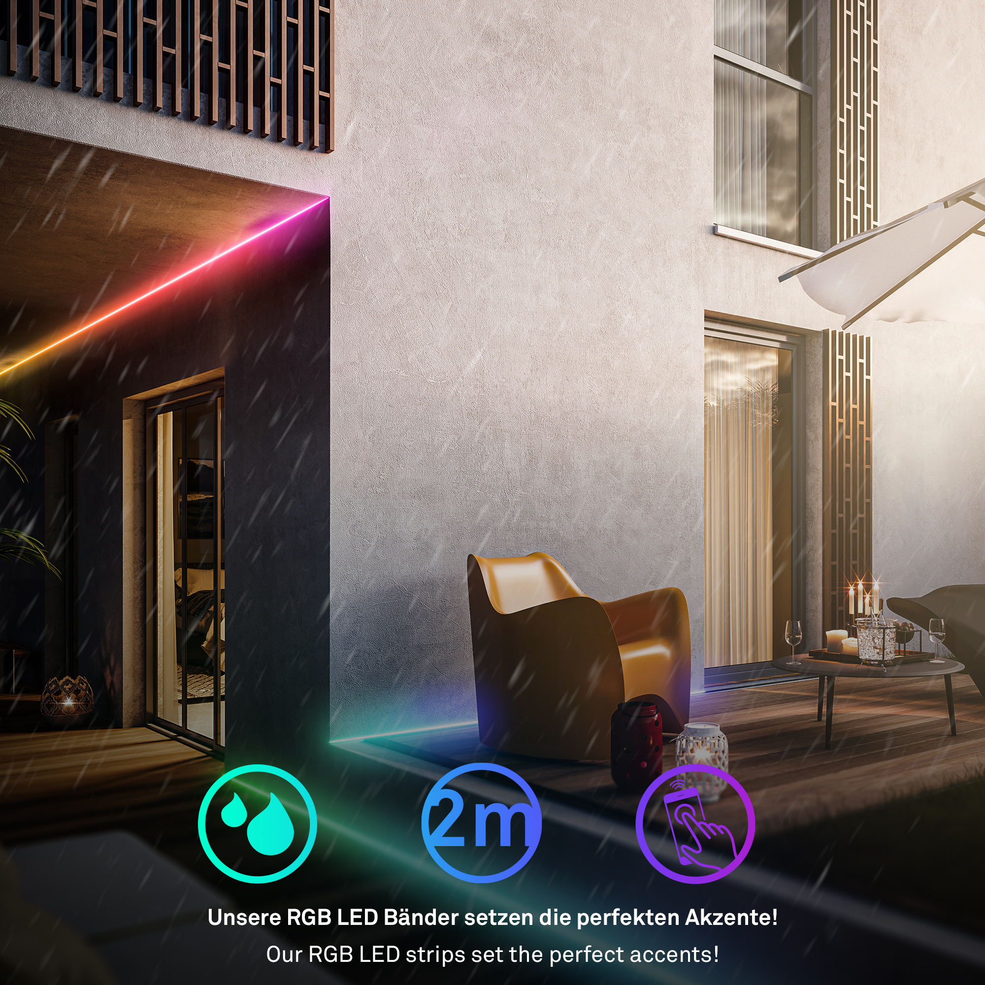 LED-Band 'Pimp Your Stripe' Starter-Set 2 m