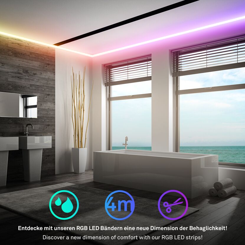 LED-Band 'Pimp Your Stripe' Ergänzungs-Set 4 m