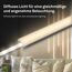 LED-Lichtleiste an Wohnzimmerwand