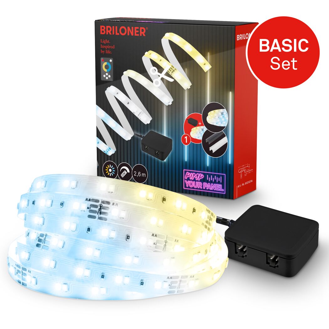 LED-Lichtband mit Farbtemperaturregelung