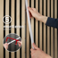 LED Stripe Starter-Set 'Pimp your Panel' CCT 500 lm 3000 K einstellbares weiß 2,6 m 230V mit Fernbedienung geeignet für Akustikpaneele