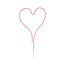 Neon-Streifen 'Colorflex' 1 m 4,5 W 10 lm pink USB
