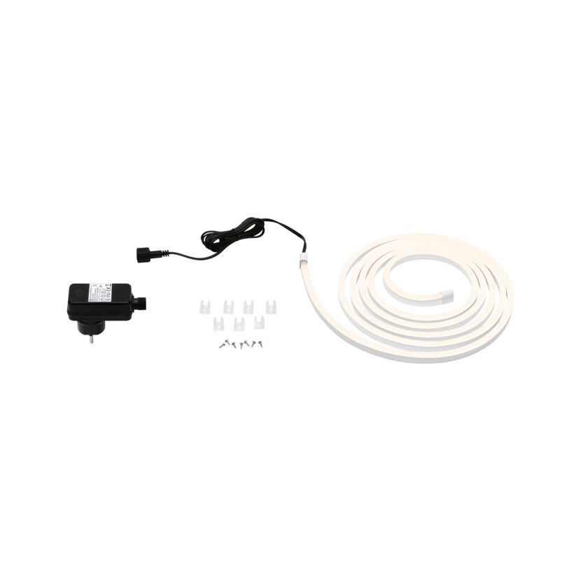 LED-Strip 'SimpLED Outdoor Warmweiß Komplettset' 3 m 12 W Weiß