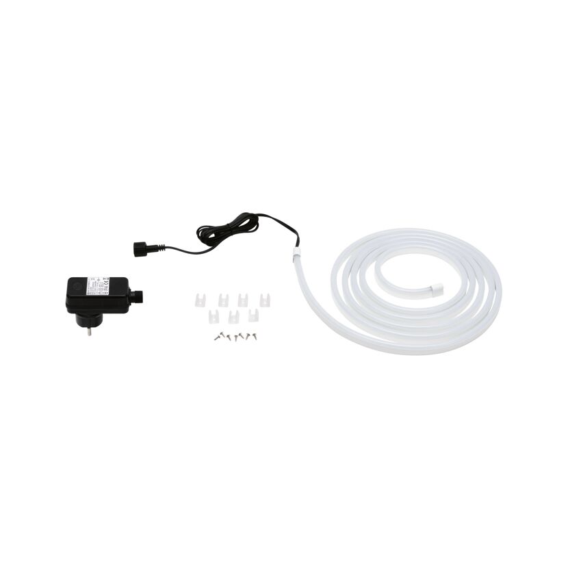 LED-Strip 'SimpLED Outdoor Warmweiß Komplettset' 3 m 12 W Weiß