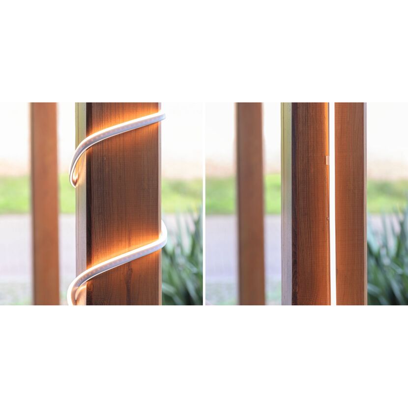 LED-Strip 'SimpLED Outdoor Warmweiß Komplettset' 5 m 20 W Weiß