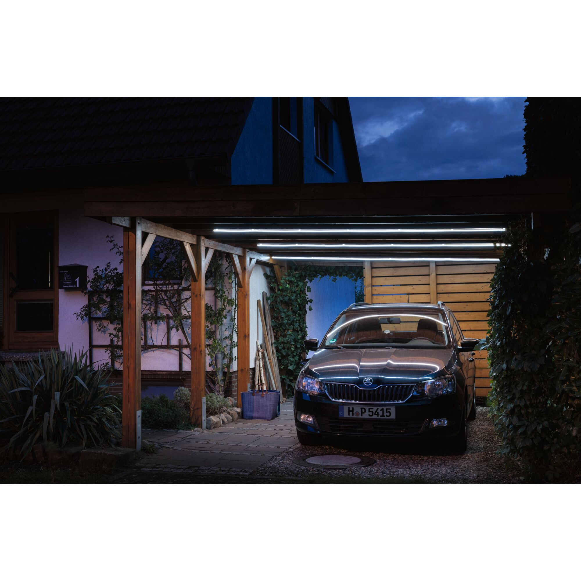 LED-Streifen 'SimpLED' weiß IP 65 12 W 3 m