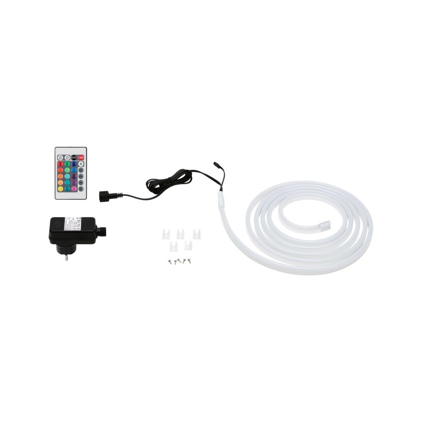 LED-Strip 'SimpLED Outdoor RGB Komplettset' 3 m 19,5 W Weiß