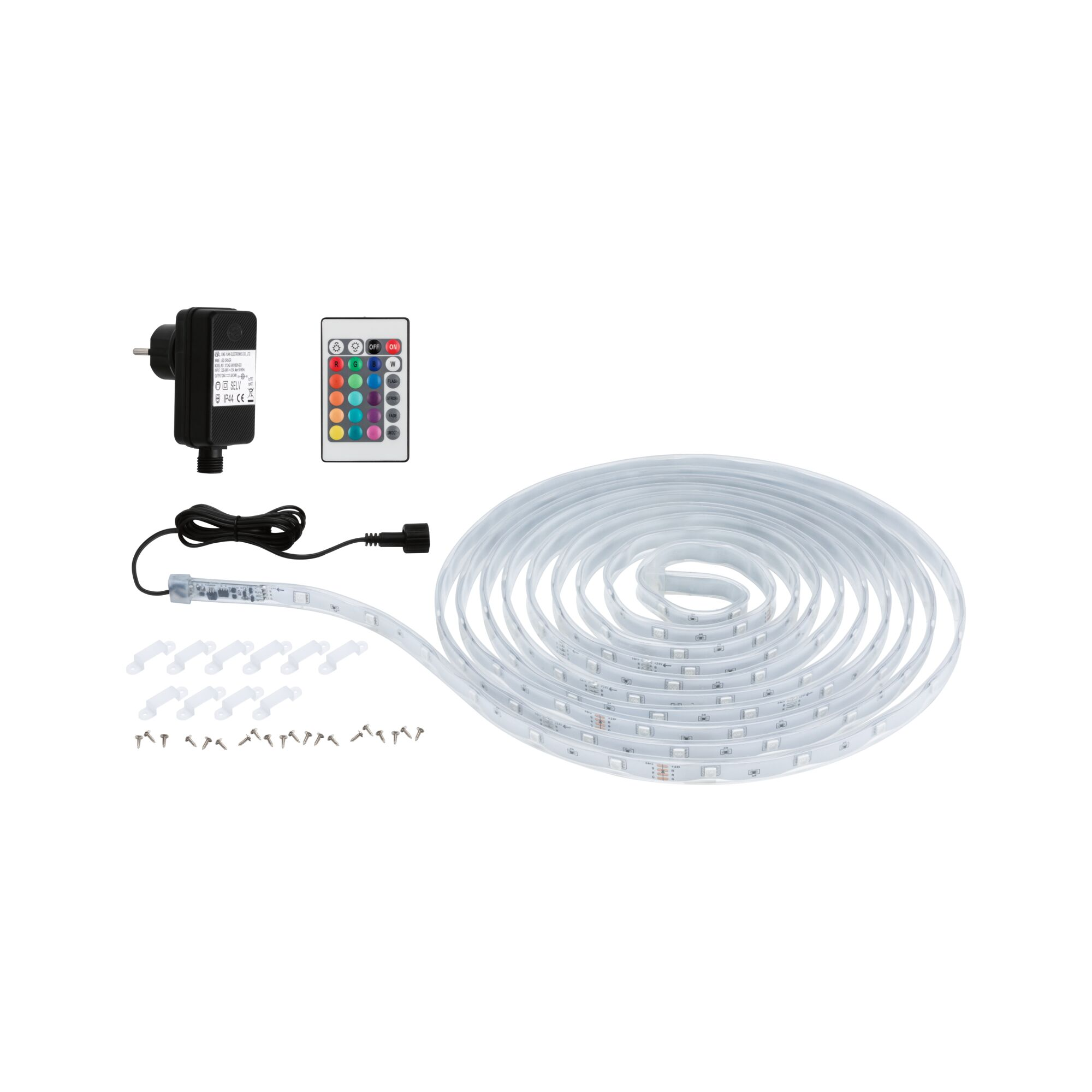 LED-Strip 'SimpLED Outdoor RGB Komplettset' 5 m 13 W Transparent + product picture