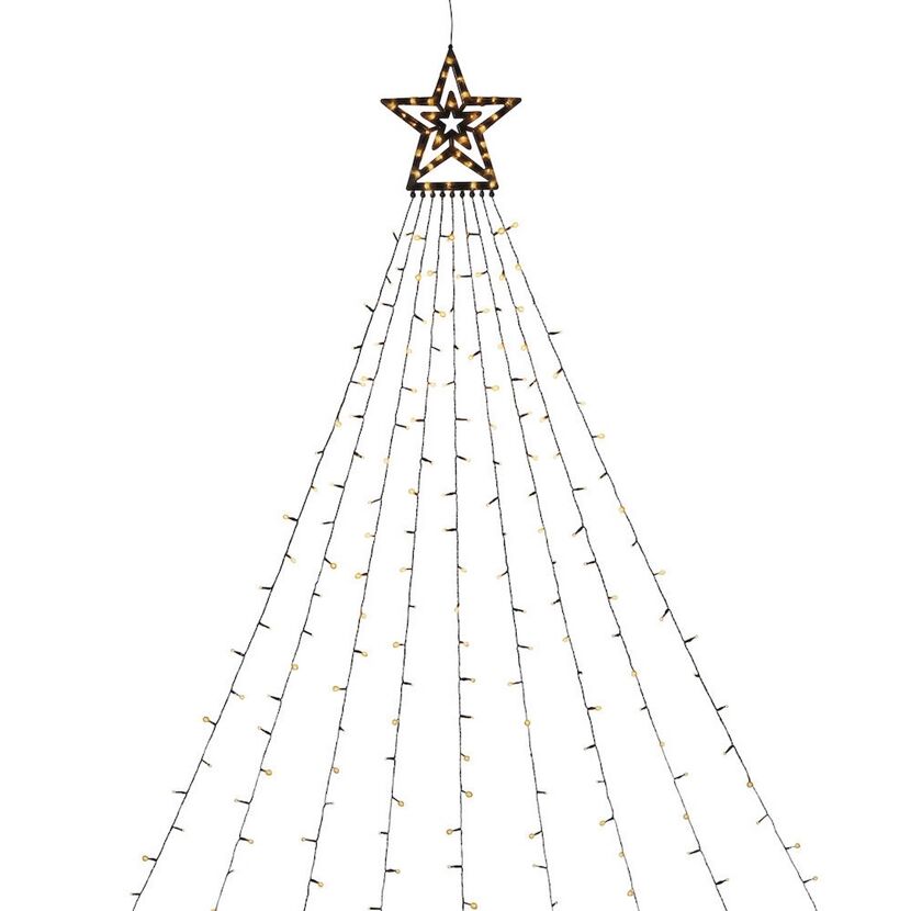 LED-Lichternetz Baum 270 cm