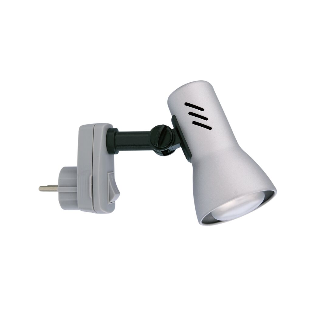 Steckerlampe 'Fiche' E14 25 W 10,5 x 10,5 x 15 cm