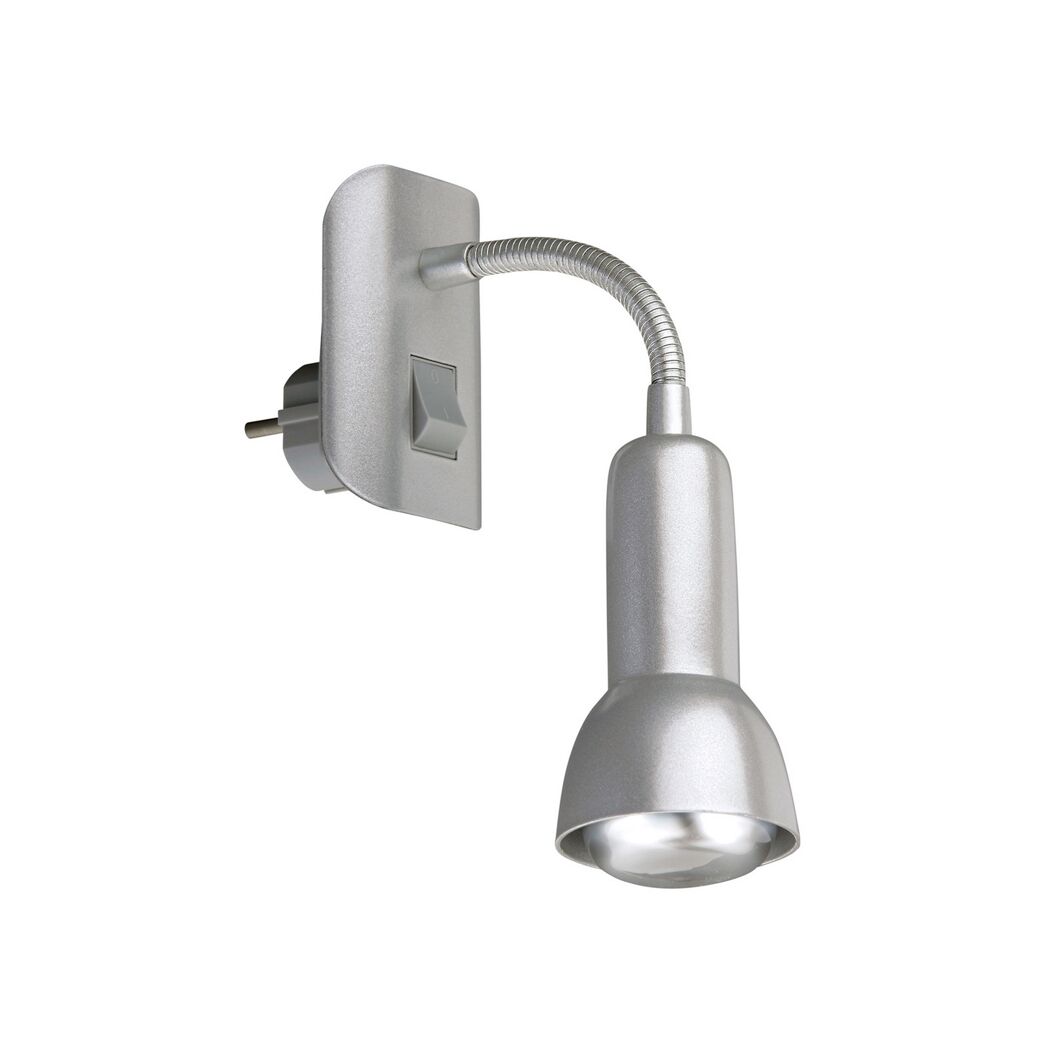 Steckerlampe 'Fiche' E14 25 W 22 x 7 cm