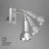 Steckerlampe 'Fiche' E14 25 W 22 x 7 cm