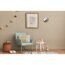 Kinderzimmer mit Glitterlasur an der Wand