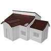 Kappleiste grau 100 x 20,8 x 0,04 cm
