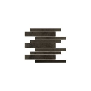 Feinsteinzeug Dekorfliese Riemchen Ciment noir 30 x 30 cm
