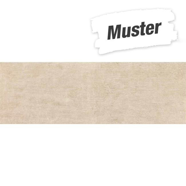 Bild von Muster zur Wandfliese 'Leeds' Steingut taupe 30 x 90 cm