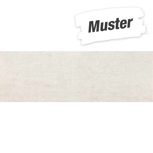 Bild von Muster zur Wandfliese 'Leeds' Steingut hellgrau 30 x 90 cm