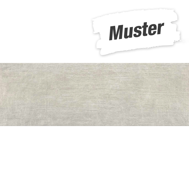 Bild von Muster zur Wandfliese 'Leeds' Steingut grau 30 x 90 cm