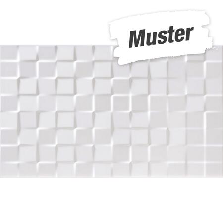 2. Bild von Muster zur  Wandfliese 'Atrium' byblos blanco 33,3x55cm