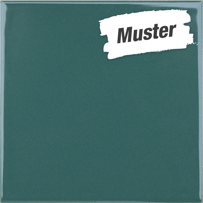 Bild von Muster zu Wandfliese 'Jna' Steingut grün 14,8 x 14,8 cm