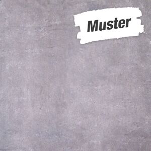 Muster zur Bodenfliese 'Beton' Feinsteinzeug grau 32,5 x 32,5 cm