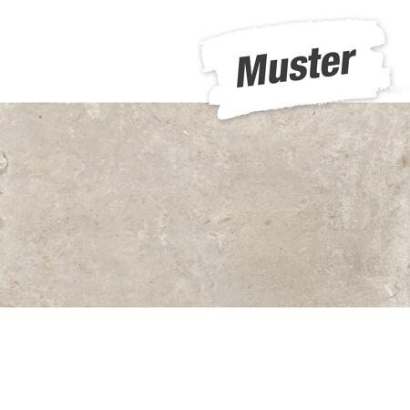 2. Bild von Muster zur Bodenfliese 'Stone Erice' Feinsteinzeug beige 30,2 x 60,4 cm