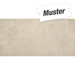 Muster zur Bodenfliese 'Rockstone' Feinsteinzeug beige 60 x 120 cm