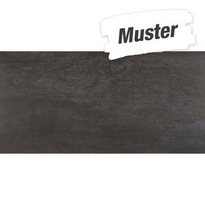 Muster zur Bodenfliese 'Metalstone' schwarz 120 x 60 cm