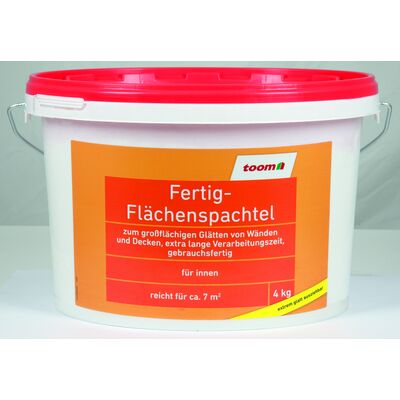 4 kg Fertig-Flächenspachtel von toom