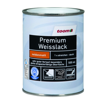 Premium-Weißlack 2 l + product picture