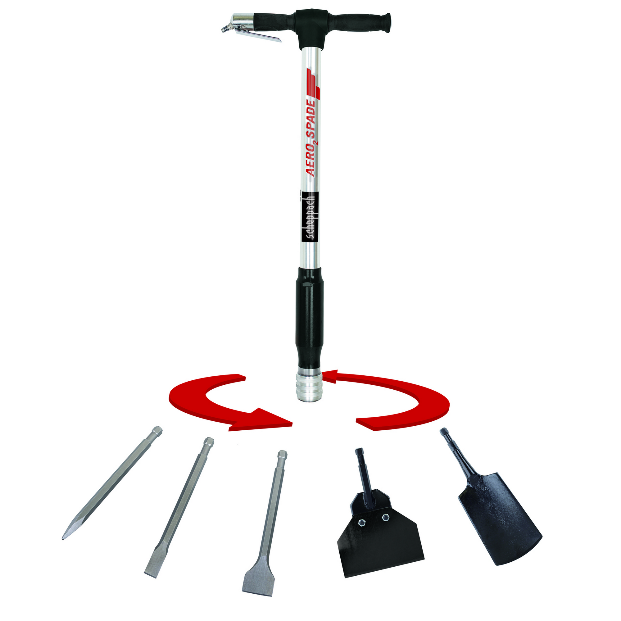 Scheppach 5-in-1-Multitool 'Aero 2 Spade' + product picture