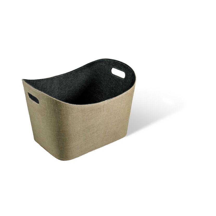 Filzkorb mit Jute