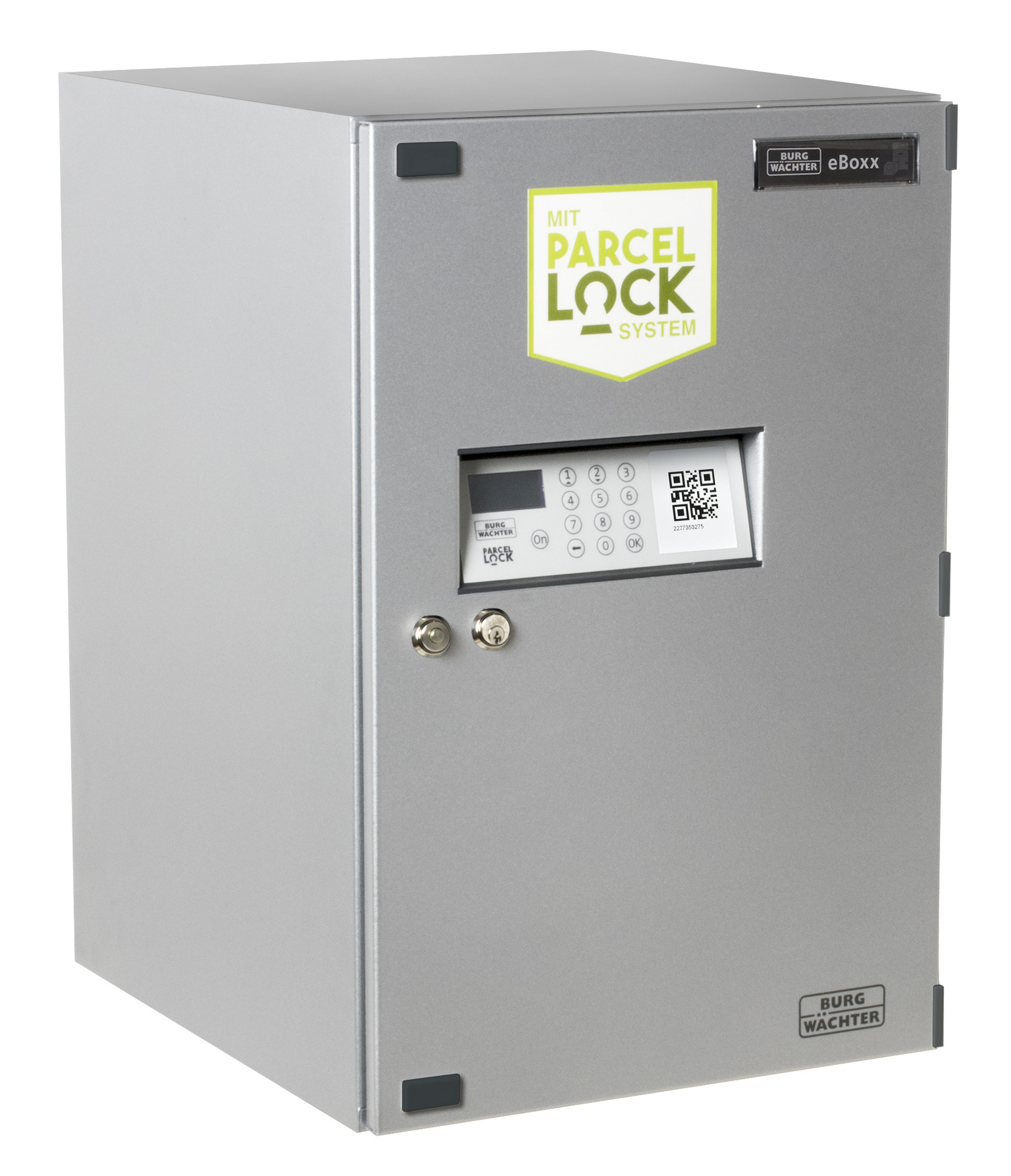 Briefkasten "EBoxx ParcelLock" E 634 silber + product picture