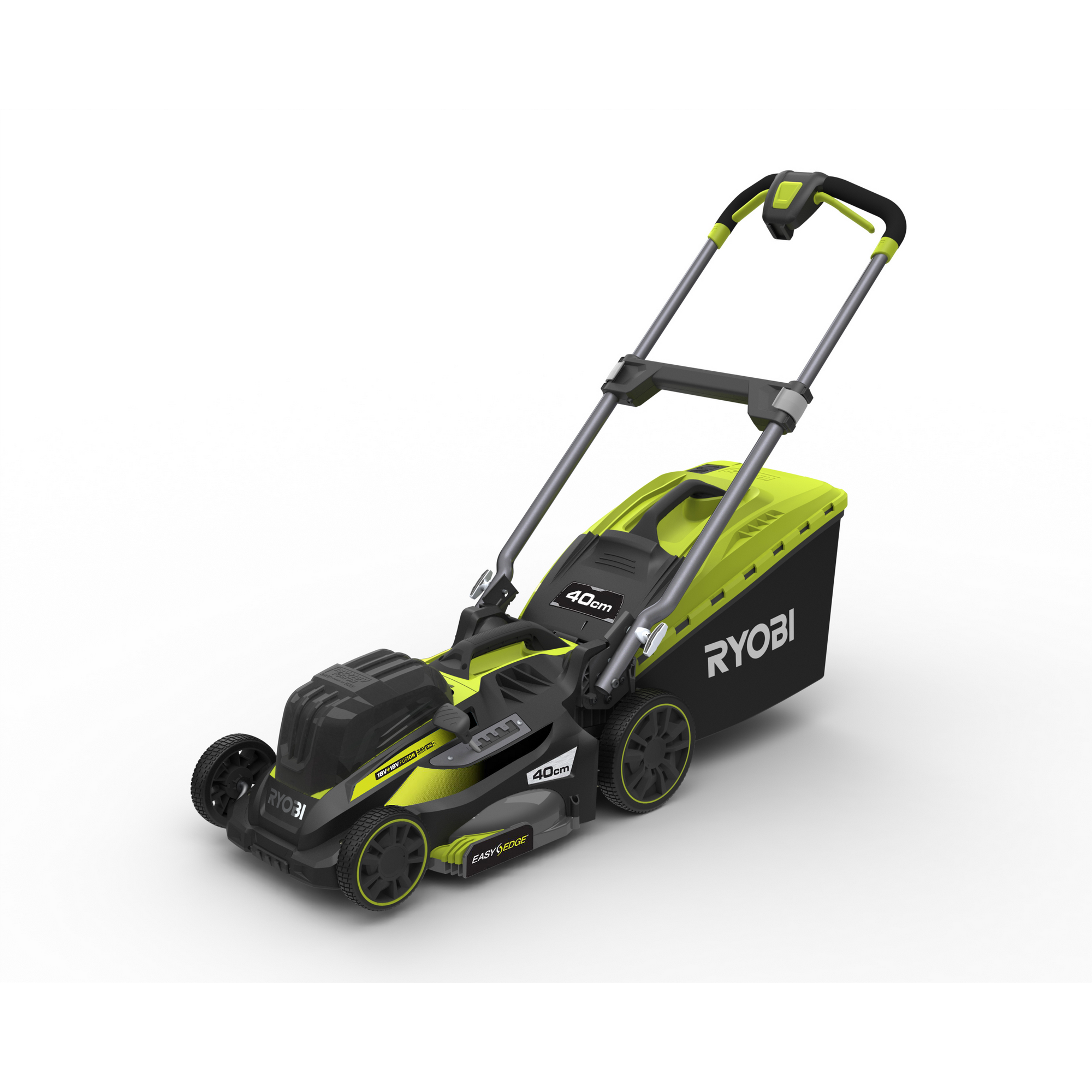 Ryobi AkkuRasenmäher Fusion 2x 18 V ǀ toom Baumarkt