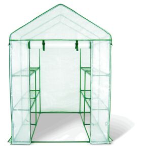 Foliengewächshaus transparent 140 x 140 x 200 cm