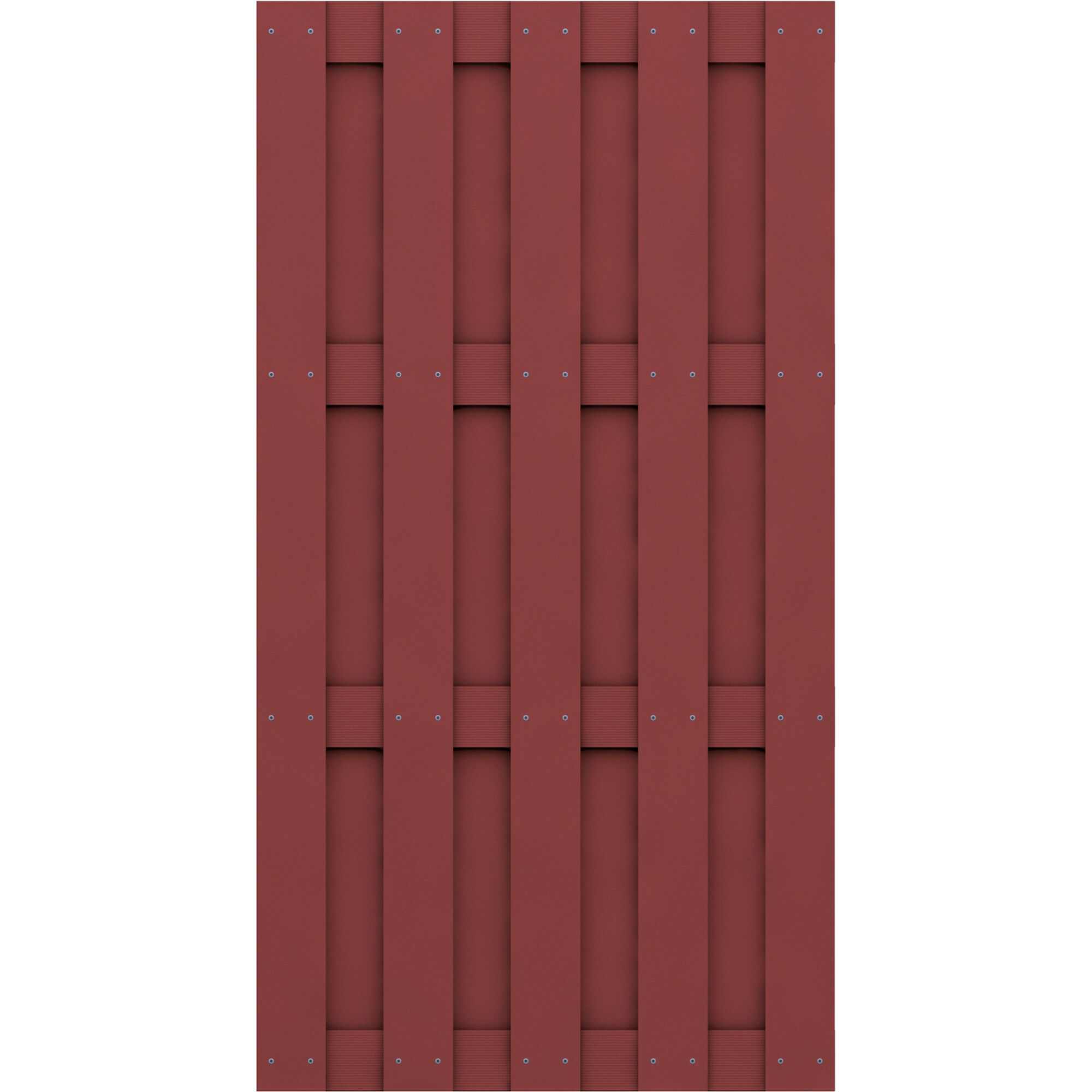 Braunes WPC-Sichtschutzelement JUMBO