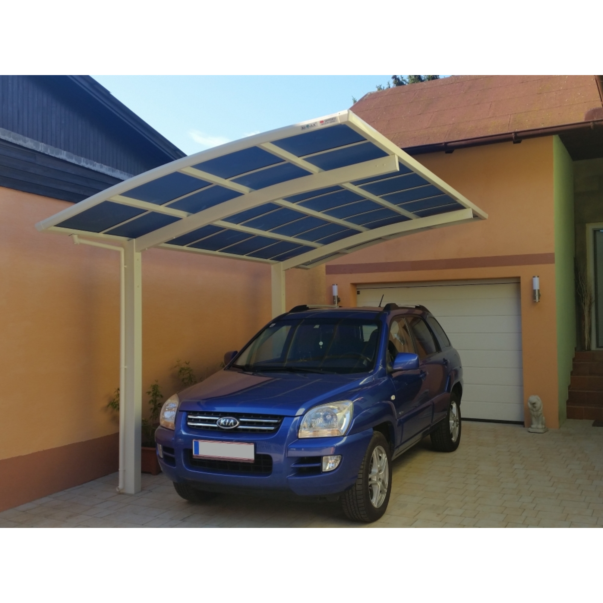 Ximax Carport Portoforte 80 Ww Weiss 270 X 495 X 298 Cm Ç Toom Baumarkt