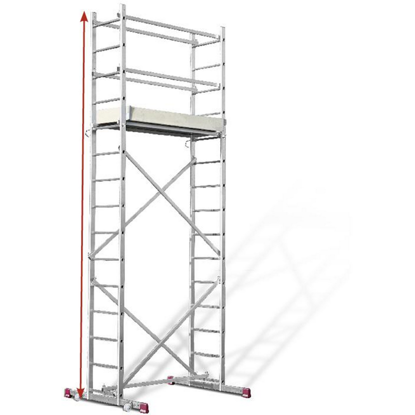 Montagegerüst mit Arbeitshöhe ca. 5 m