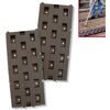 Braune Beetplatten, 5er-Pack