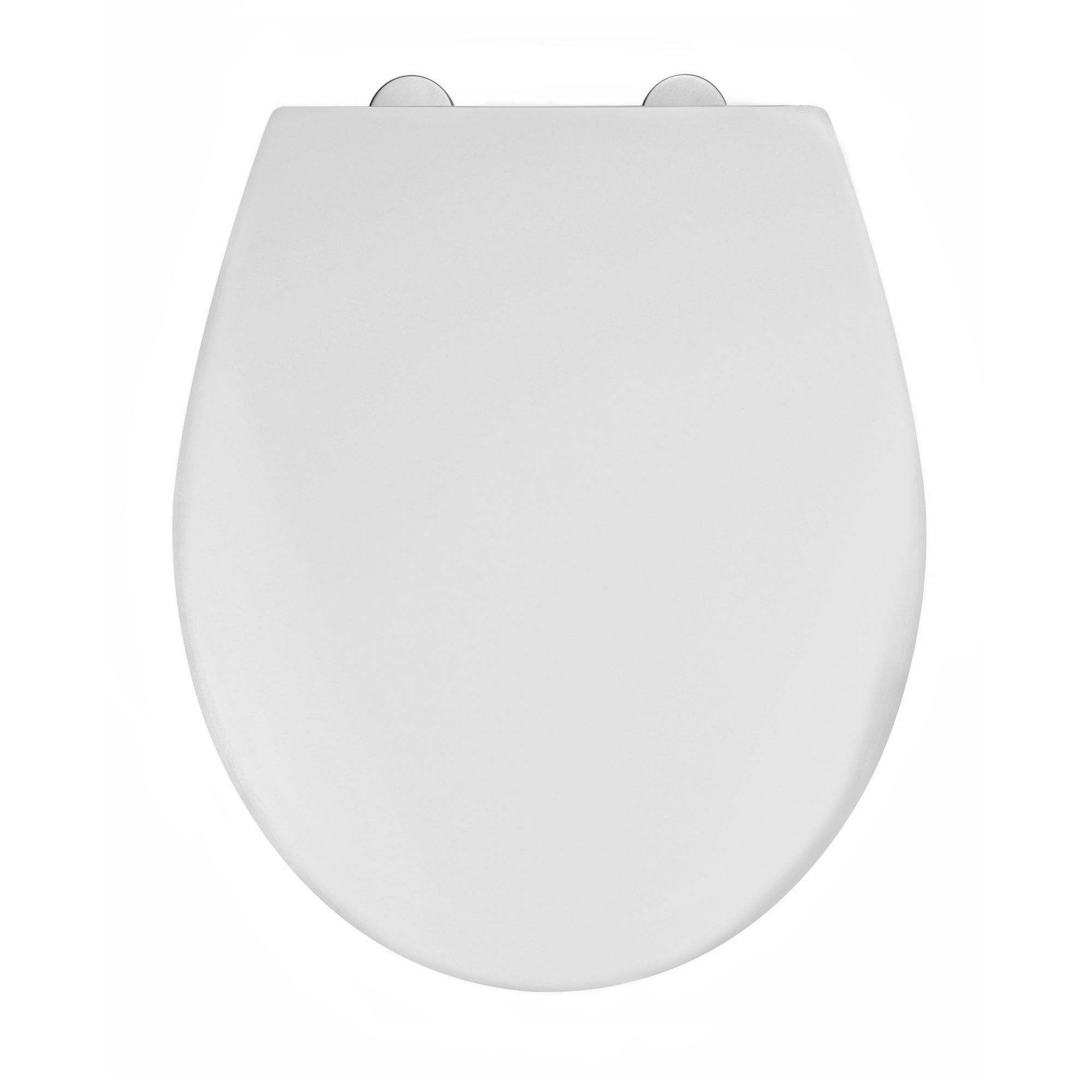 WC-Sitz 'White' mit Absenkautomatik weiß Duroplast