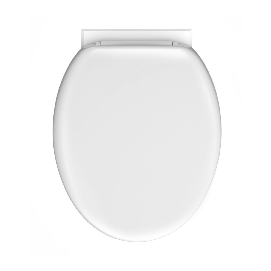 WC-Sitz mit Absenkautomatik weiß Duroplast