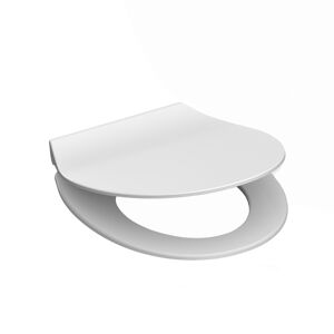 WC-Sitz 'SLIM WHITE' mit Absenkautomatik weiß Duroplast