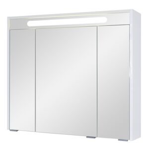 LED-Spiegelschrank 'Conny' 80 cm weiß