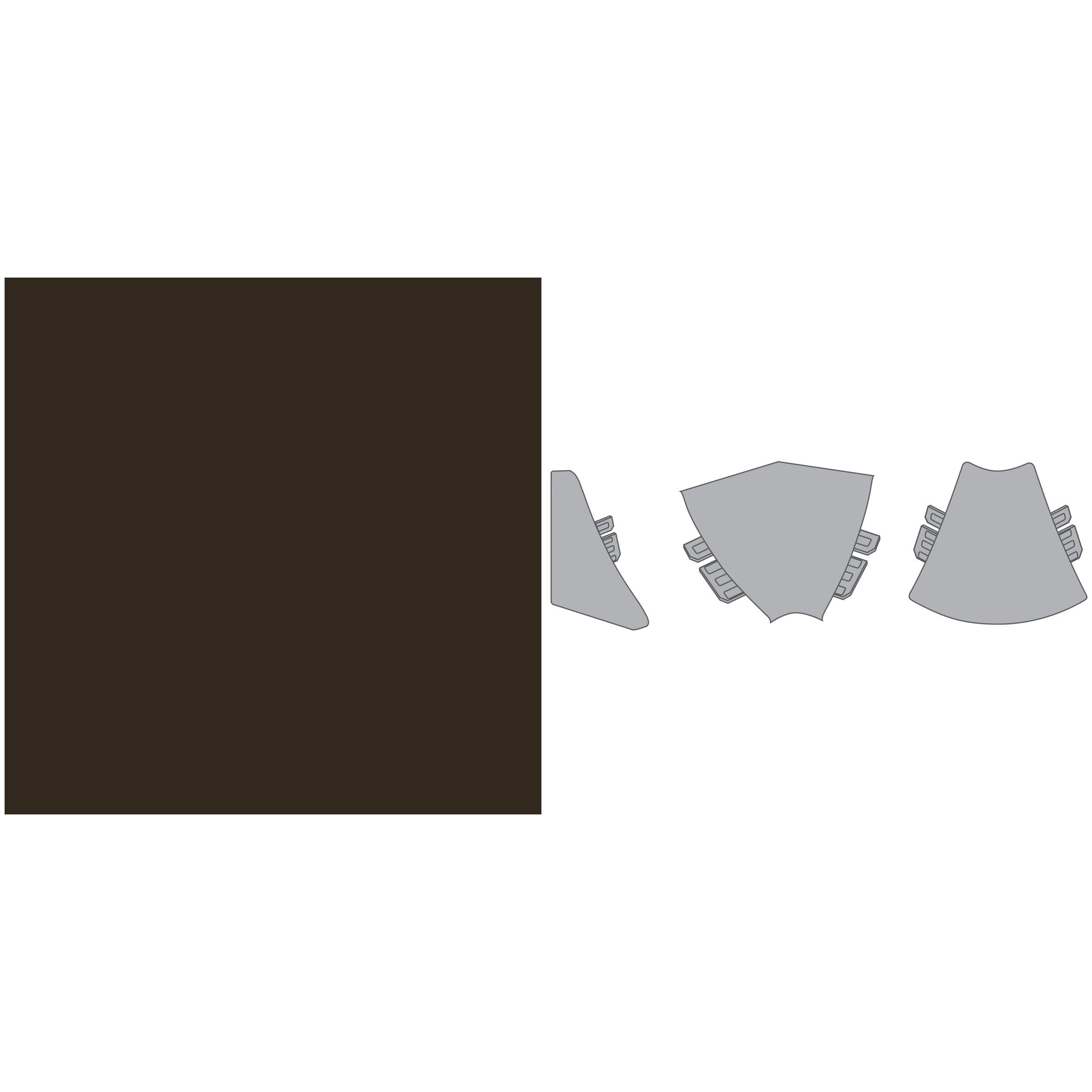 Westag & Getalit Innenecke Plus Havanna 35 mm