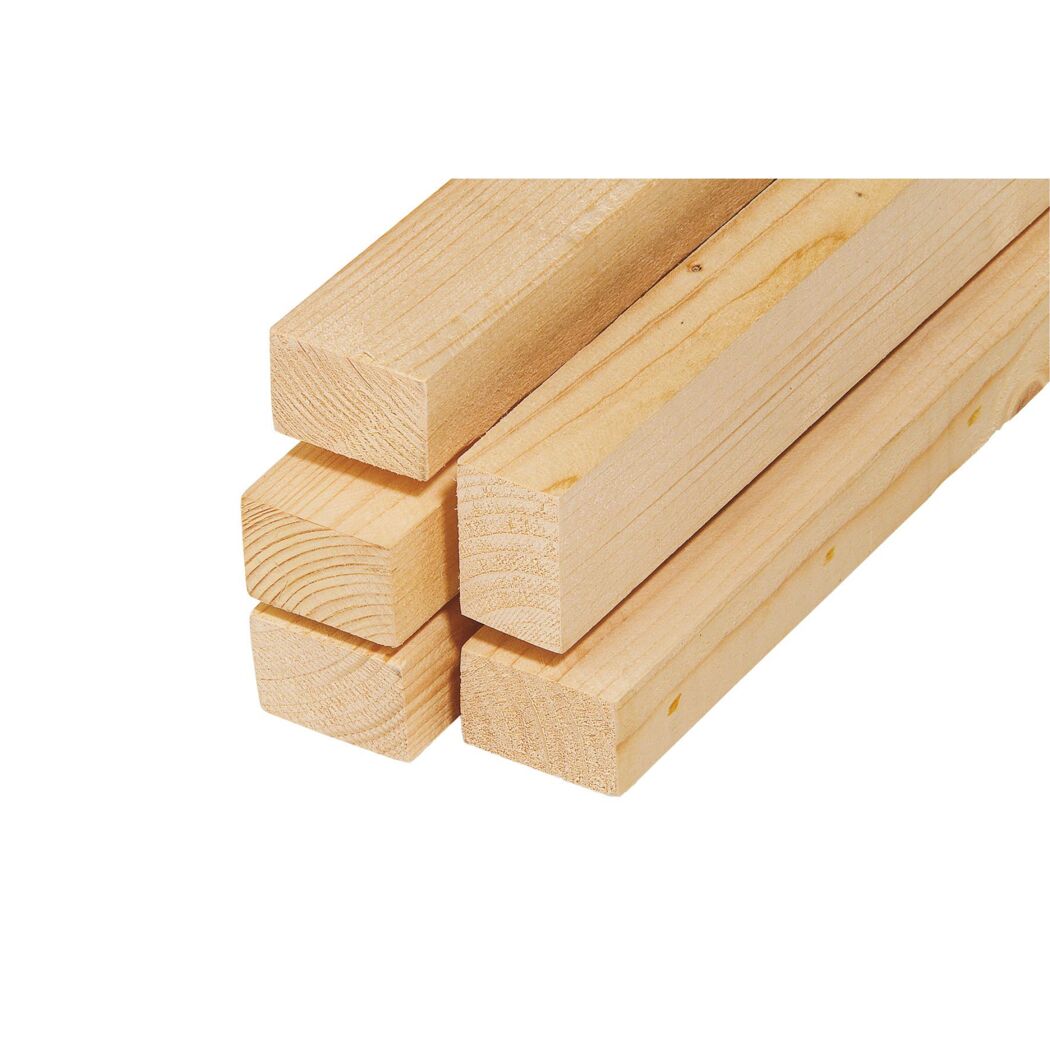 Gehobelte Holzrahmen 74 x 94 x 2000 mm