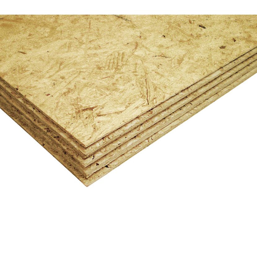 Stapel OSB-Platten